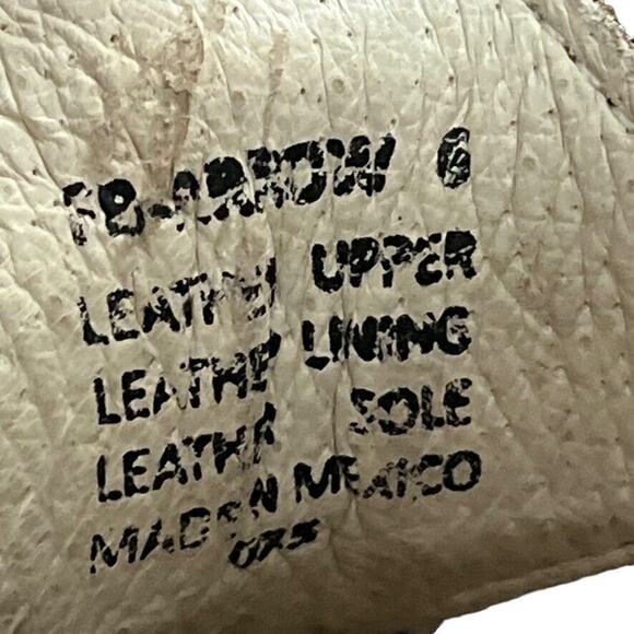 Freebird by Steven Arrow Womens Leather Block Heel Open Toe Booties Sandals sz 6 - Picture 16 of 16